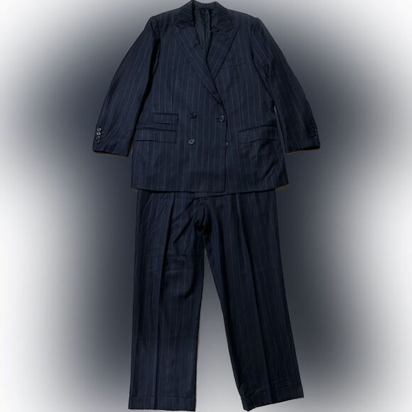 Ralph Lauren Purple Label Double Breast Custom with Surgeons Cuffs - Picture 8 of 15